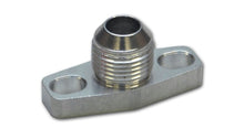 Carica l&#39;immagine nel visualizzatore di Gallery, Vibrant Billet AL Oil Drain Flange w/ integrated -10 AN fitting T3 T3/T4 T04 GT40-GT55 BB Turbos