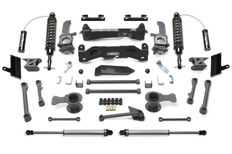 Fabtech 10-15 Toyota 4Runner 4WD 6in Perf. System w/DL 2.5 Resi Coilovers & Rear DL Shocks
