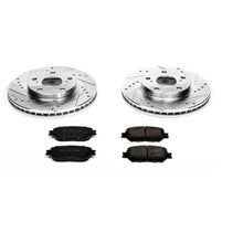 Carica l&#39;immagine nel visualizzatore di Gallery, Power Stop 02-06 Toyota Camry Front Z23 Evolution Sport Brake Kit