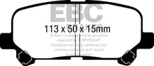 Charger l&#39;image dans la galerie, EBC 07-13 Acura MDX 3.7 Yellowstuff Rear Brake Pads
