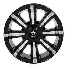 Load image into Gallery viewer, RBP 94R 20x10 5x150 BP / 4.5 BS -25mm Offset 110mm CB (Hub Centric) Black w/Chrome Inserts Wheel