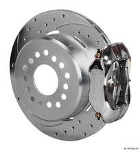 गैलरी व्यूवर में इमेज लोड करें, Wilwood Forged Dynalite P/S Park Brake Kit Drill Zinc Polish Small Ford 2.50in Offset