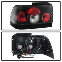 Carica l&#39;immagine nel visualizzatore di Gallery, Spyder Toyota Corolla 93-97 Euro Style Tail Lights Black ALT-YD-TC93-BK