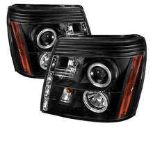 Laden Sie das Bild in den Galerie-Viewer, Spyder Cadillac Escalade 02-06 Projector Xenon/HID Model- LED Halo DRL Blk PRO-YD-CE02-HID-DRL-BK