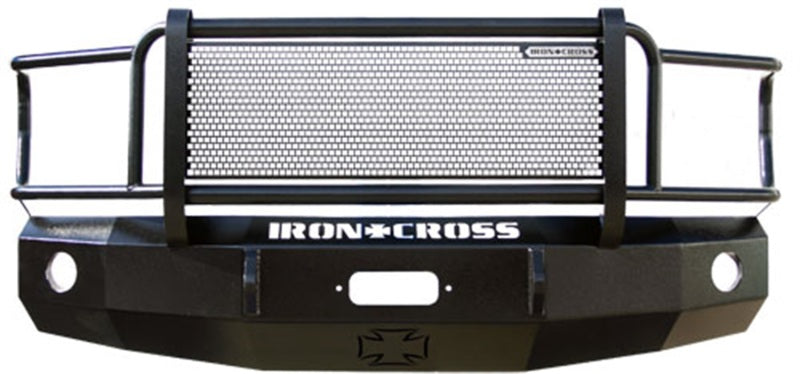 Iron Cross 09-12 Ram 1500 Heavy Duty Grill Guard Front Bumper - Gloss Black