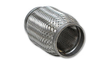 Carica l&#39;immagine nel visualizzatore di Gallery, Vibrant SS Flex Coupling with Inner Braid Liner 2.25in inlet/outlet x 4in flex length