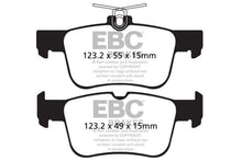 Cargar imagen en el visor de la galería, EBC 13+ Ford Fusion 1.6 Turbo Ultimax2 Rear Brake Pads