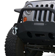Load image into Gallery viewer, DV8 Offroad 07-18 Jeep Wrangler JK FS-16 Steel Stubby Front Bumper w/ Fog Lights