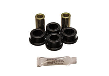 Carica l'immagine nel visualizzatore di Gallery, Energy Suspension 68-73 Nissan 510 Black Front Control Arm Bushing Set (Lowers only)