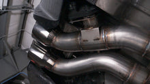 Laden Sie das Bild in den Galerie-Viewer, Stainless Works 2016-18 Cadillac CTS-V Sedan Axleback System Dual-Mode Turbo Mufflers 4in Tips - 2to4wheels