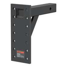 Load image into Gallery viewer, Curt Adjustable Pintle Mount (2in Shank 10000lbs 13in High 10in Long)
