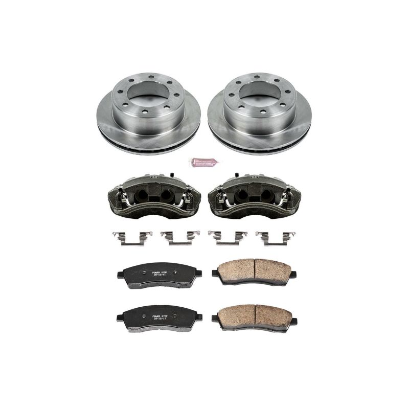 Power Stop 00-05 Ford Excursion Autospecialty Kit w/ Calipers - Rear - 2to4wheels