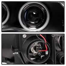Laden Sie das Bild in den Galerie-Viewer, Spyder BMW X5 E53 2004-2006 Projector Halogen Model- DRL LED CCFL Halo Blk PRO-YD-BMWX503-CCFL-BK