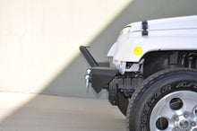 गैलरी व्यूवर में इमेज लोड करें, DV8 Offroad 07-18 Jeep Wrangler JK/JL FS-7 Mid Length Steel Front Bumper w/ LED Lights