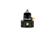 Cargar imagen en el visor de la galería, Fuelab Ultralight Carb Adjustable FPR 10-25 PSI (2) -8AN In (1) -6AN Return