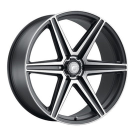 Forgestar F011 24X10 X6 6X135 ET25 BS6.5 Satin Black 87.1