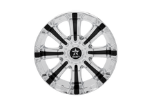Carica l'immagine nel visualizzatore di Gallery, RBP 94R 20x10 6x135/139.7 BP / 4.5 BS / -25mm Offset 87mm CB Chrome w/Black Inserts Wheel