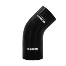 Laden Sie das Bild in den Galerie-Viewer, Mishimoto Silicone Reducer Coupler 45 Degree 2.5in to 2.75in - Black