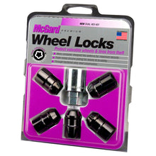 Laden Sie das Bild in den Galerie-Viewer, McGard Wheel Lock Nut Set - 5pk. (Cone Seat) 1/2-20 / 3/4 &amp;13/16 Dual Hex / 1.46in. Length - Black