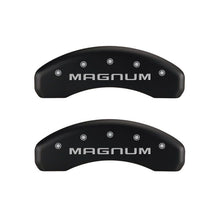 गैलरी व्यूवर में इमेज लोड करें, MGP 4 Caliper Covers Engraved Front &amp; Rear Magnum Red finish silver ch