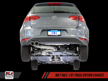 Charger l&#39;image dans la galerie, AWE Tuning VW MK7 Golf 1.8T Track Edition Exhaust w/Diamond Black Tips (90mm)