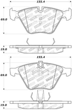 Carica l&#39;immagine nel visualizzatore di Gallery, StopTech Street Touring 11-12 BMW Z4 (E86) Front Brake Pads