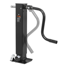 Load image into Gallery viewer, Curt Direct-Weld Square Jack w/Side Handle (12000lbs 12-1/2in Travel)