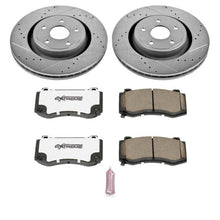 Carica l&#39;immagine nel visualizzatore di Gallery, Power Stop 06-10 Jeep Grand Cherokee Front Z26 Street Warrior Brake Kit