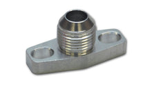 Carica l&#39;immagine nel visualizzatore di Gallery, Vibrant Billet AL Oil Drain Flange w/ integrated -10 AN fitting T3 T3/T4 T04 GT40-GT55 BB Turbos