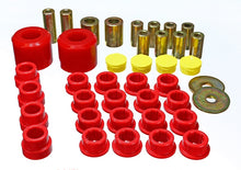 Charger l'image dans la galerie, Energy Suspension 10 Chevy Camaro Red Rear End Control Arm Bushing Set