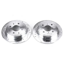 Charger l&#39;image dans la galerie, Power Stop 90-01 Acura Integra Rear Evolution Drilled &amp; Slotted Rotors - Pair