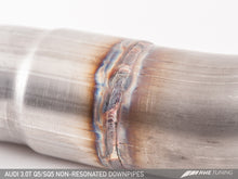 Cargar imagen en el visor de la galería, AWE Tuning Audi 8R 3.0T Non-Resonated Downpipes for Q5 / SQ5
