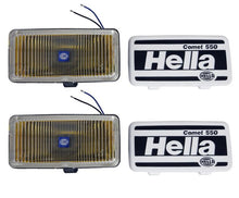 Laden Sie das Bild in den Galerie-Viewer, Hella 550 Series 55W 12V H3 Fog Lamp Kit - Amber