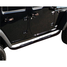 Charger l&#39;image dans la galerie, Rampage 2007-2018 Jeep Wrangler(JK) Unlimited 3 Inch Round Nerf Bar - Black