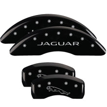 Laden Sie das Bild in den Galerie-Viewer, MGP 4 Caliper Covers Engraved Front &amp; Rear i-Vtec Black finish silver ch
