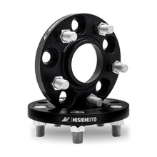 Charger l&#39;image dans la galerie, Mishimoto Wheel Spacers - 5X114.3 / 70.5 / 15 / M14 - Black