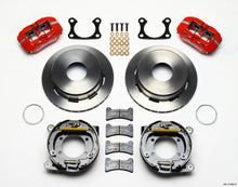 Carica l&#39;immagine nel visualizzatore di Gallery, Wilwood Dynapro Low-Profile 11.00in P-Brake Kit - Red Big Ford 2.36in Offset Currie