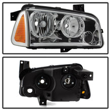 गैलरी व्यूवर में इमेज लोड करें, xTune 05-10 Dodge Charger 4pc OEM Style Halogen Headlights w/Corner - Chrome (HD-JH-DCH05-SET-C)
