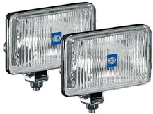Charger l&#39;image dans la galerie, Hella 450 H3 12V SAE/ECE Fog Lamp Kit Clear - Rectangle (Includes 2 Lamps)