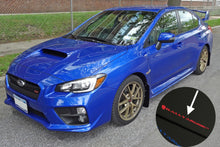 Laden Sie das Bild in den Galerie-Viewer, Rally Armor 15+ Subaru WRX &amp; STi Sedan Only UR Black Mud Flap w/ Red Logo