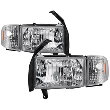 Laden Sie das Bild in den Galerie-Viewer, xTune Dodge Ram 1500 94-01 Headlight w/ Corner Lamps - OEM HD-JH-DR94-SET-C