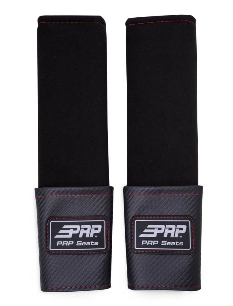PRP Seatbelt Pads w/Pocket - Red Trim