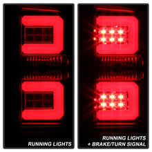 Cargar imagen en el visor de la galería, Spyder Chevy Silverado 2016-2017 Light Bar LED Tail Lights - Red Clear ALT-YD-CS16-LED-RC