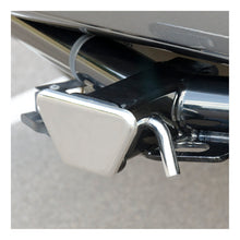 Load image into Gallery viewer, Curt 2in Chrome Steel Hitch Tube Cover (Packaged)
