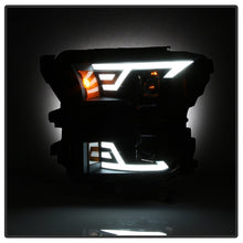 Charger l&#39;image dans la galerie, xTune 15-17 Ford F-150 DRL LED Light Bar Projector Headlights - Black (PRO-JH-FF15015-LB-BK)