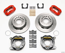 गैलरी व्यूवर में इमेज लोड करें, Wilwood Forged Dynalite P/S Park Brake Kit Red Chevy 12 Bolt-Spec 3.15in Brng