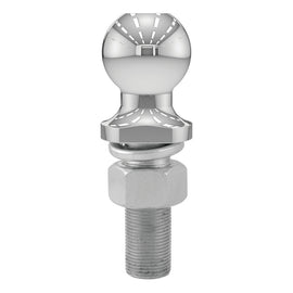 Curt 1-7/8in Trailer Ball (1in x 3in Shank 3500lbs Chrome Packaged)