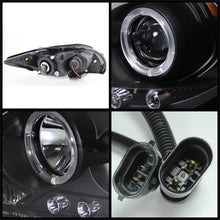 Charger l&#39;image dans la galerie, Spyder Scion TC 08-10 Projector Headlights LED Halo -Replaceable LEDs Blk PRO-YD-TTC08-HL-BK