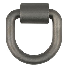 Load image into Gallery viewer, Curt 3inx 3in Weld-On Tie-Down D-Ring (8833lbs Raw Steel)