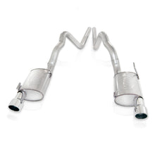 Charger l'image dans la galerie, Stainless Works 2007-10 Shelby GT500 3in Catback X-Pipe Chambered Mufflers